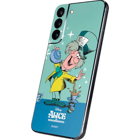 Disney Alice in Wonderland Mad Hatter Tea Party Galaxy S22 Plus Skin
